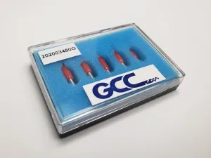 #202003480G Blade, 45 DEGREE, Red cap Blade 2.5mm diameter (5pcs/pk)