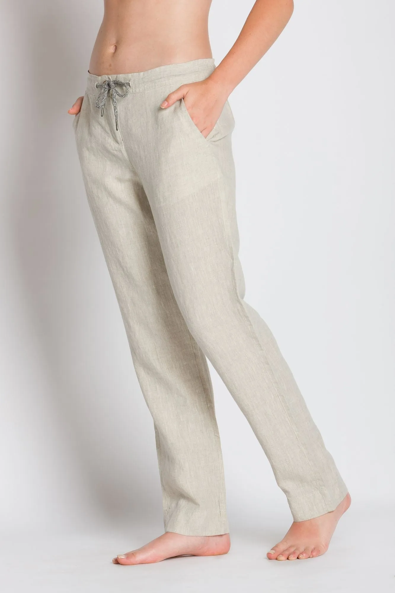 Alana | Women's Linen Woven Pants