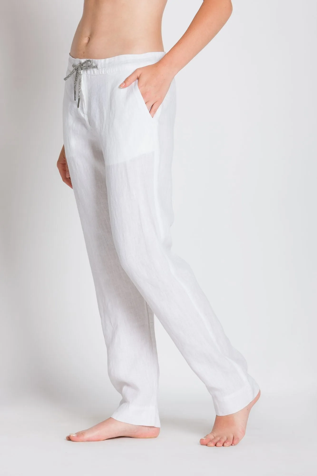 Alana | Women's Linen Woven Pants