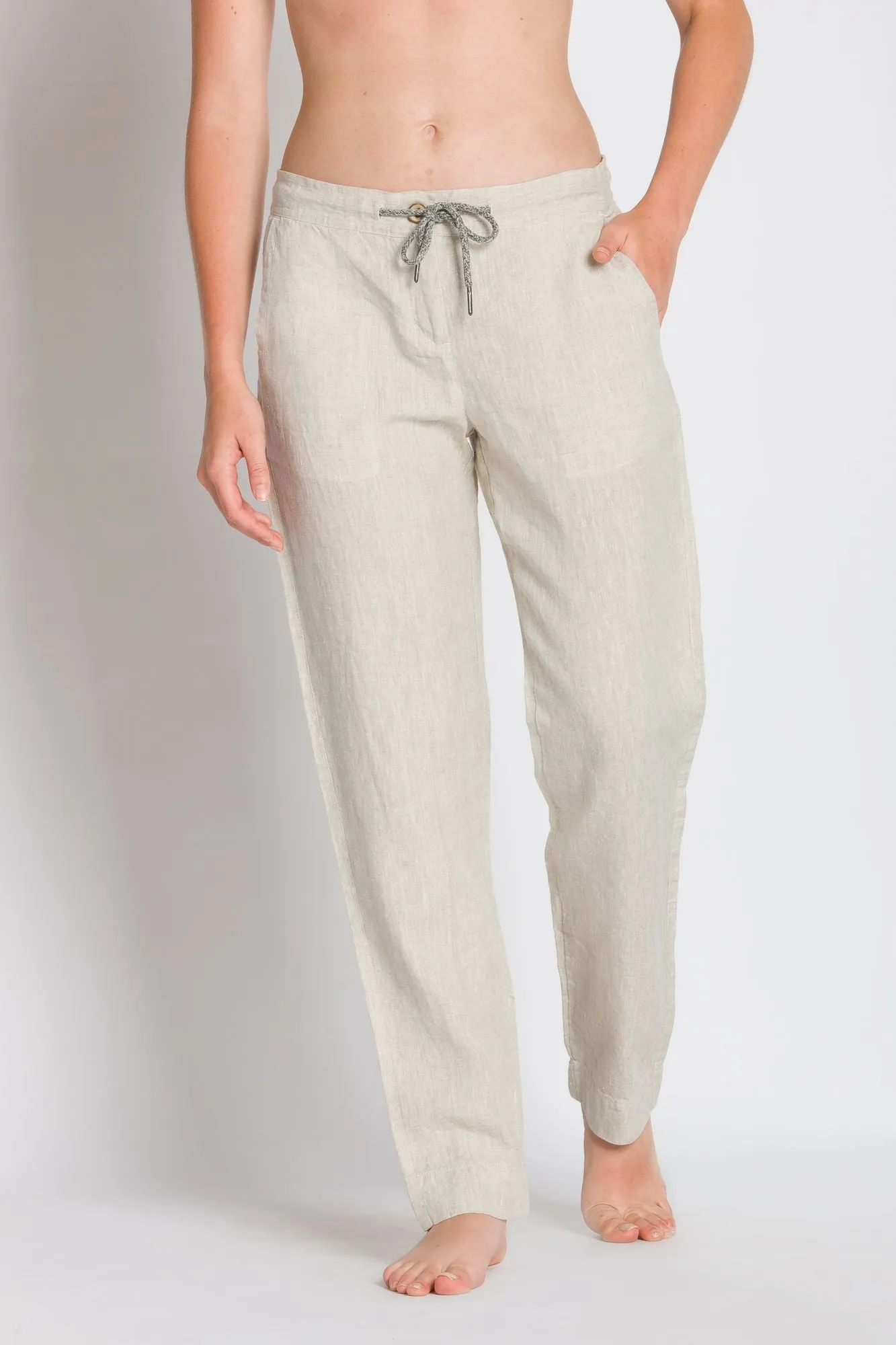 Alana | Women's Linen Woven Pants