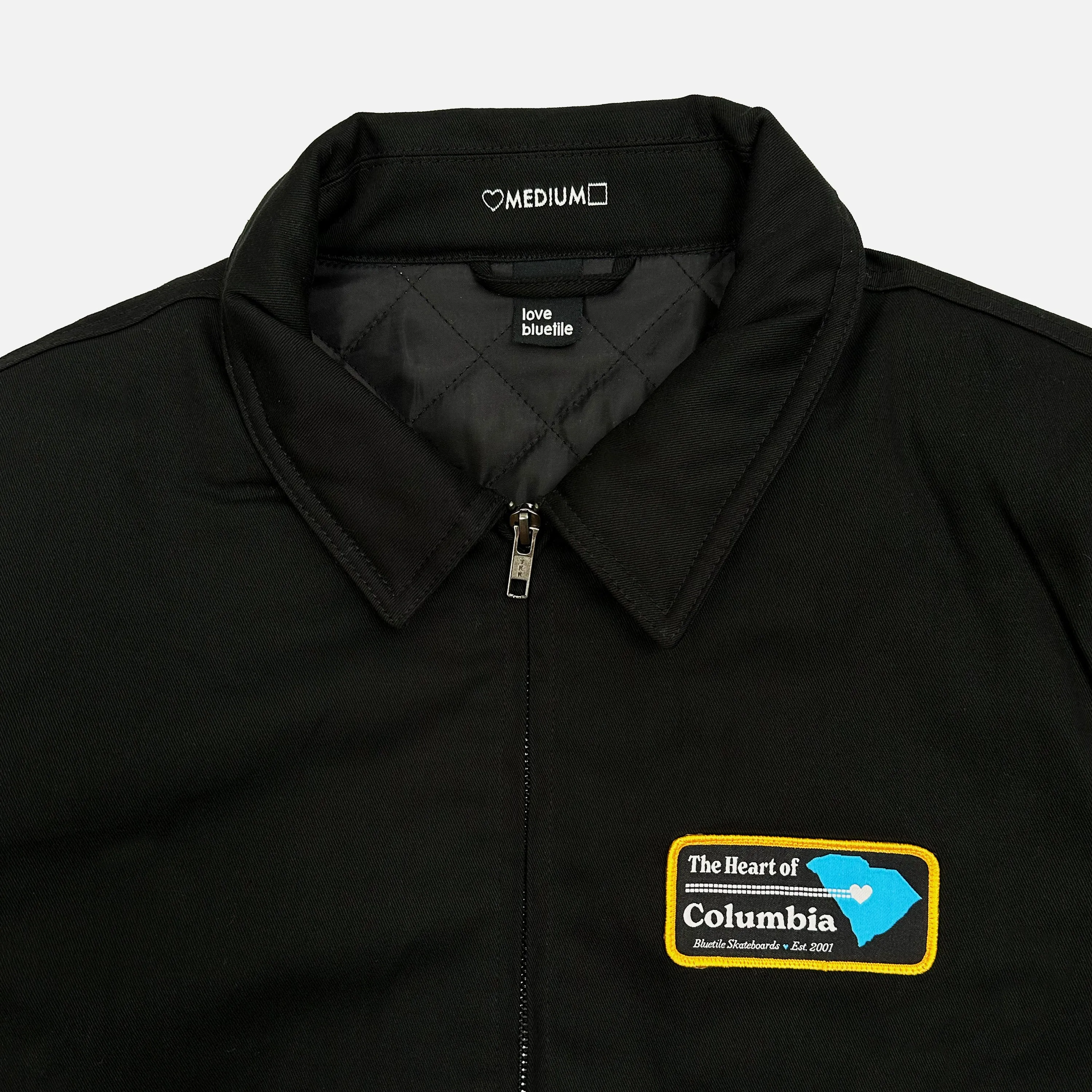 BLUETILE HEART OF COLUMBIA PATCH SERVICE JACKET