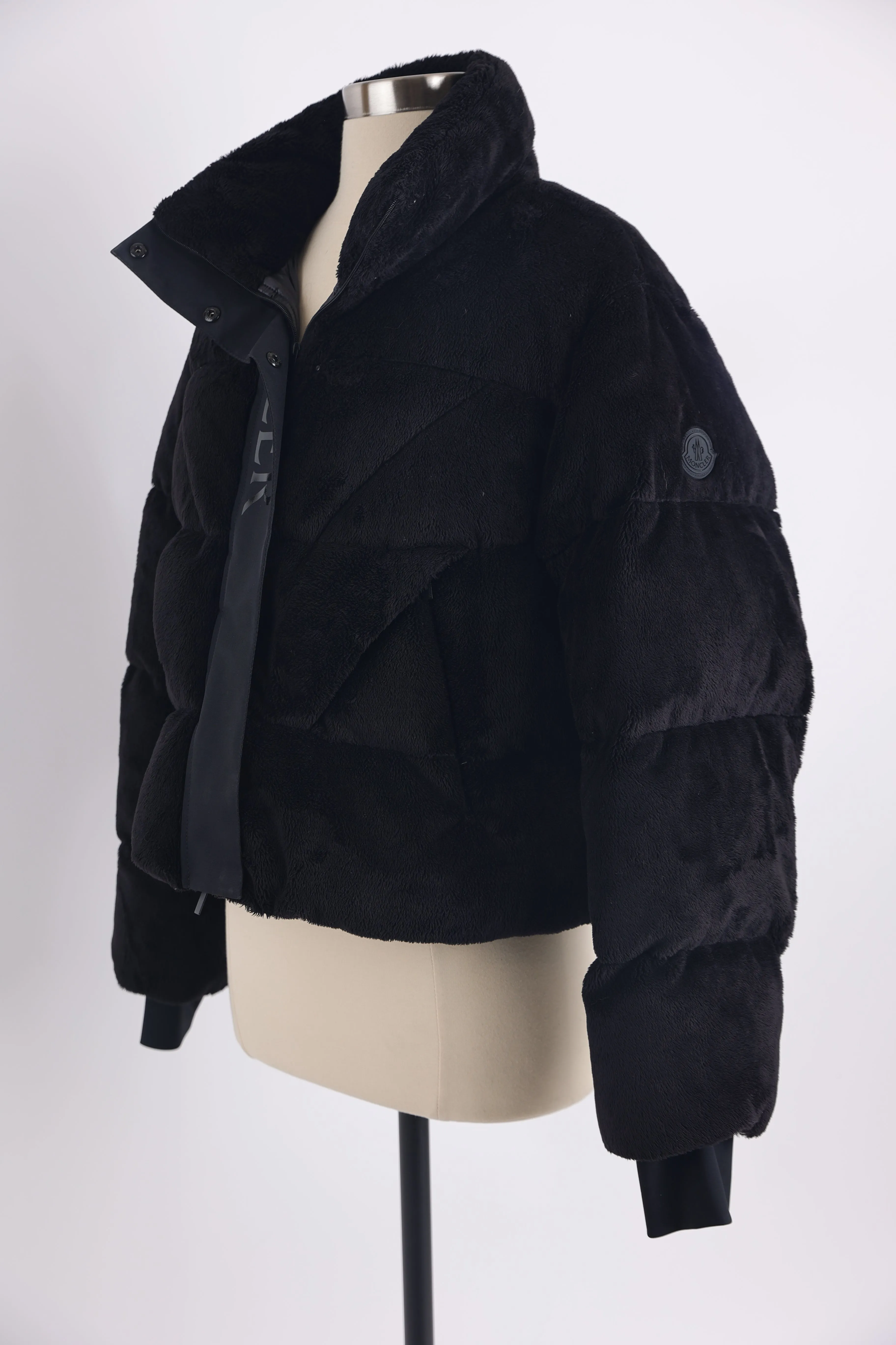 Bourdon Faux Fur Down Puffer Jacket