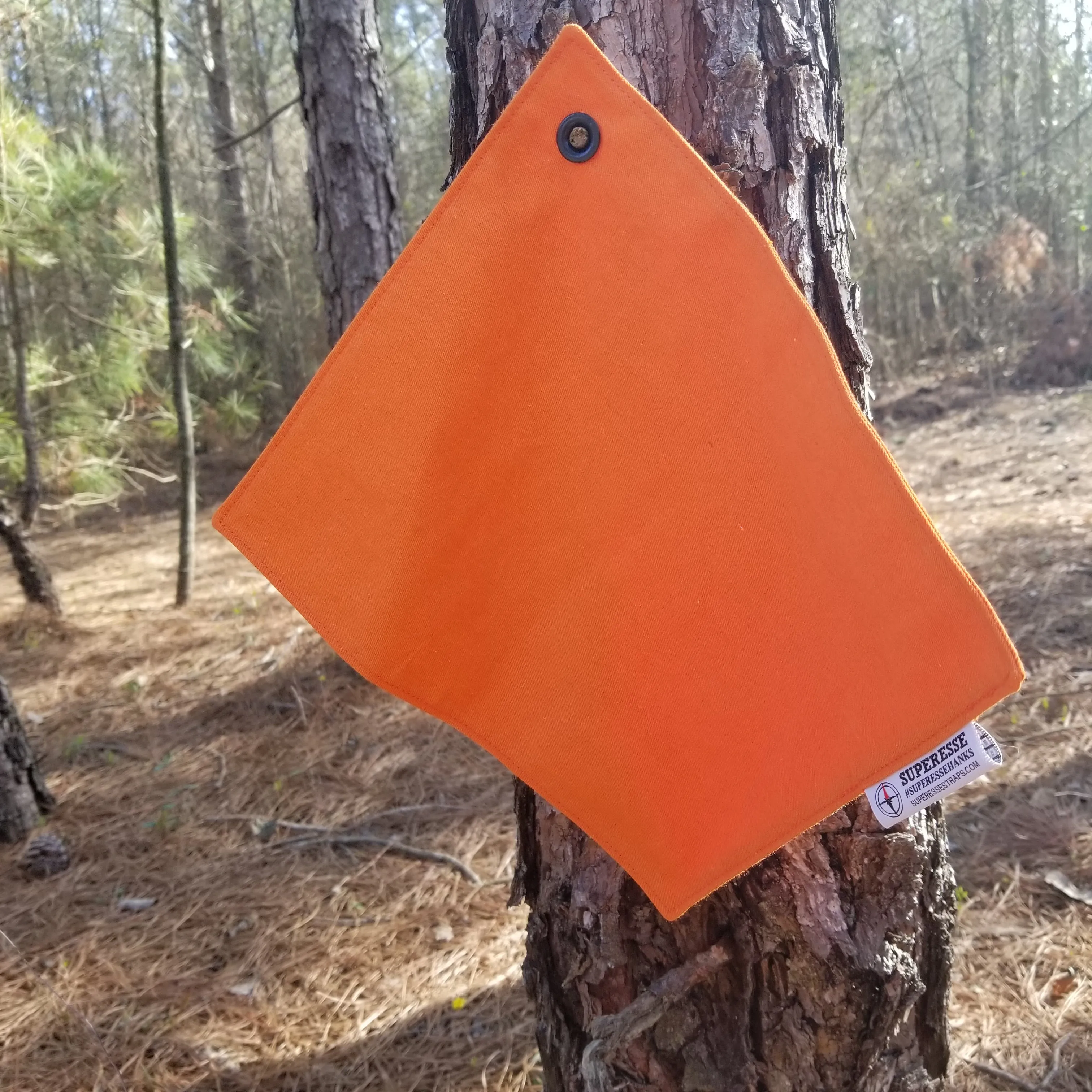 Camp Rag - Burn Proof Work Cloth built from Durable Kevlar Fabric w/ Lanyard Grommet.