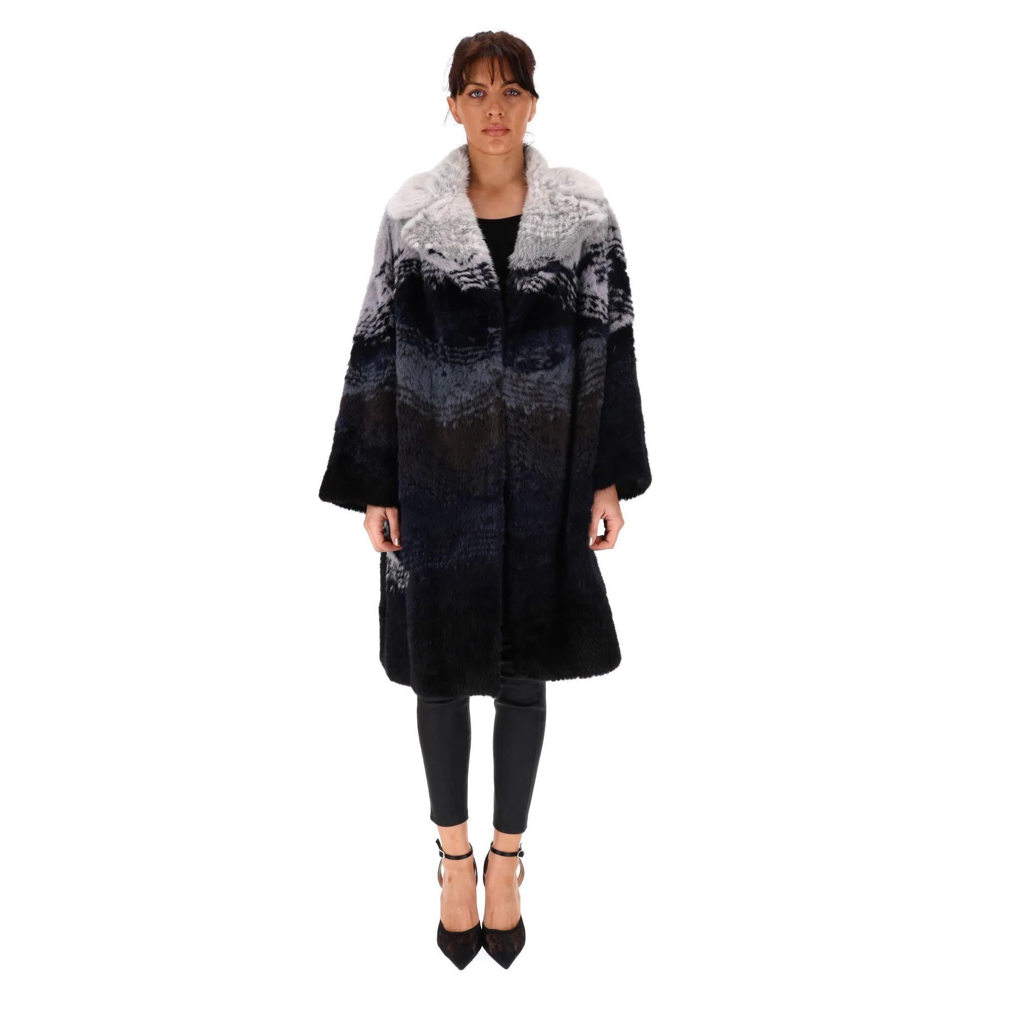 Christian Dior Mink Fur Coat. Size 36FR