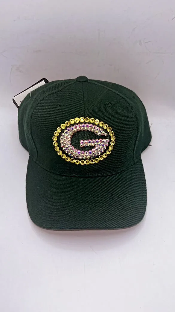 Green Bay Packers NFL Puma Bedazzled Adjustable Hat