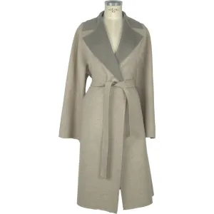 Made in Italy Elegant Italian Virgin Wool Coat