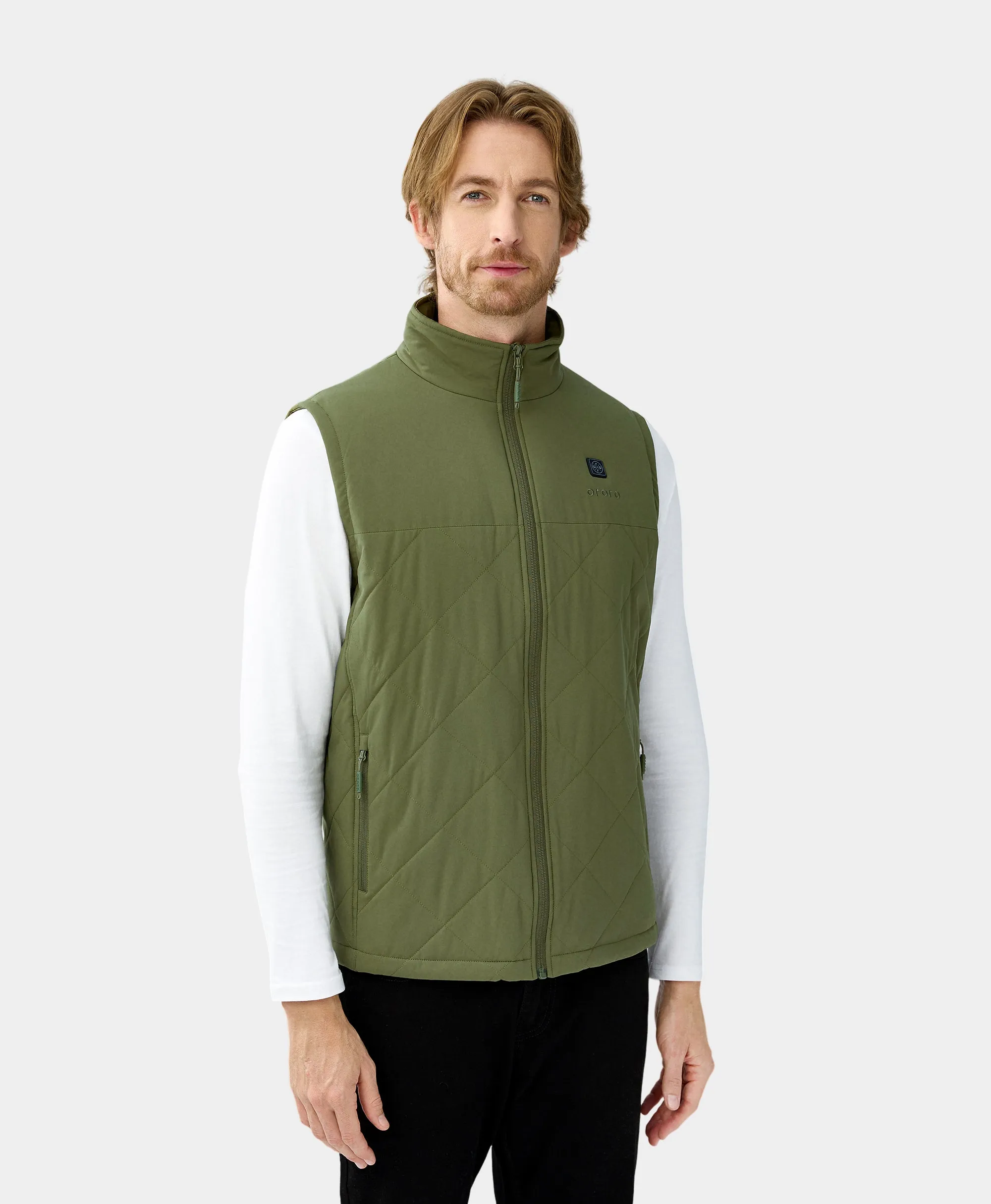 Men's Heated Quilted Vest - New Colors