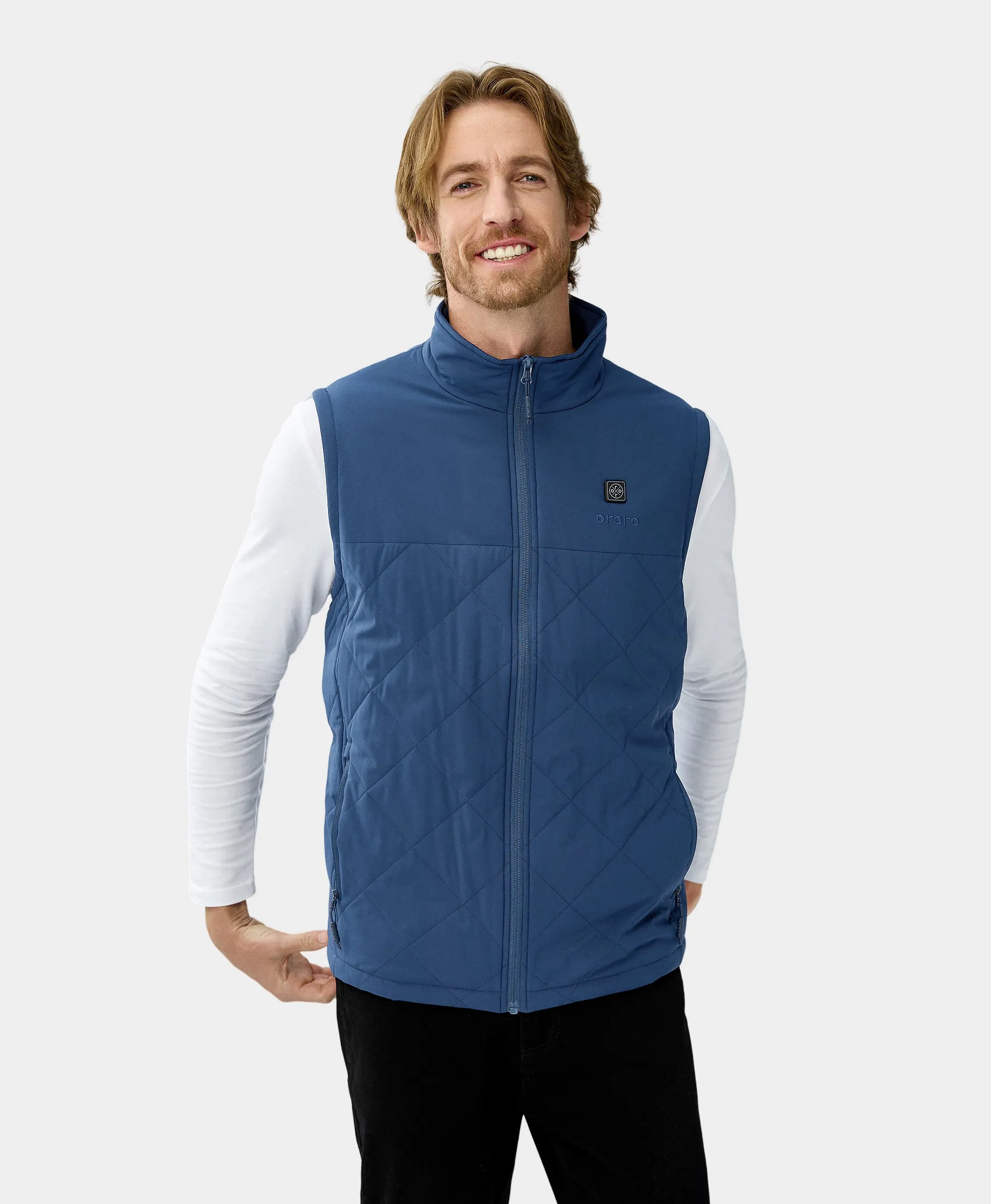 Men's Heated Quilted Vest - New Colors