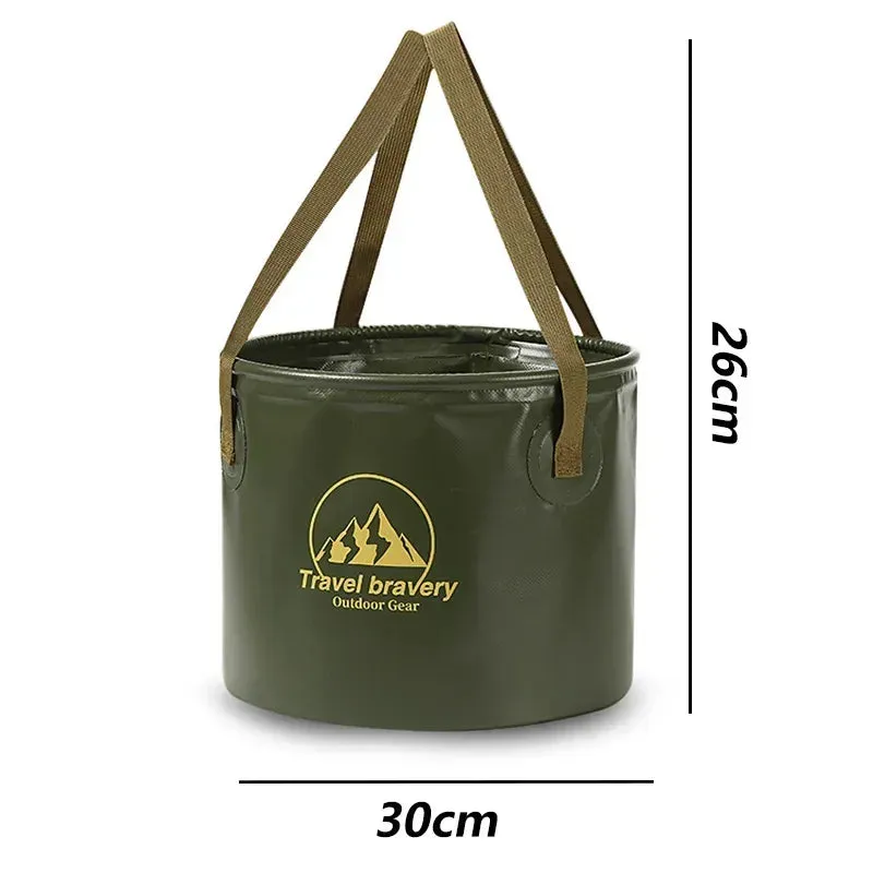 Multi-functional Waterproof Collapsible Basins, Bucket