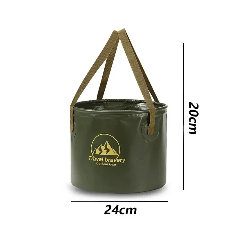 Multi-functional Waterproof Collapsible Basins, Bucket