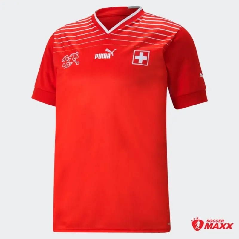 Puma Switzerland 2022 World Cup Men's Home Jersey