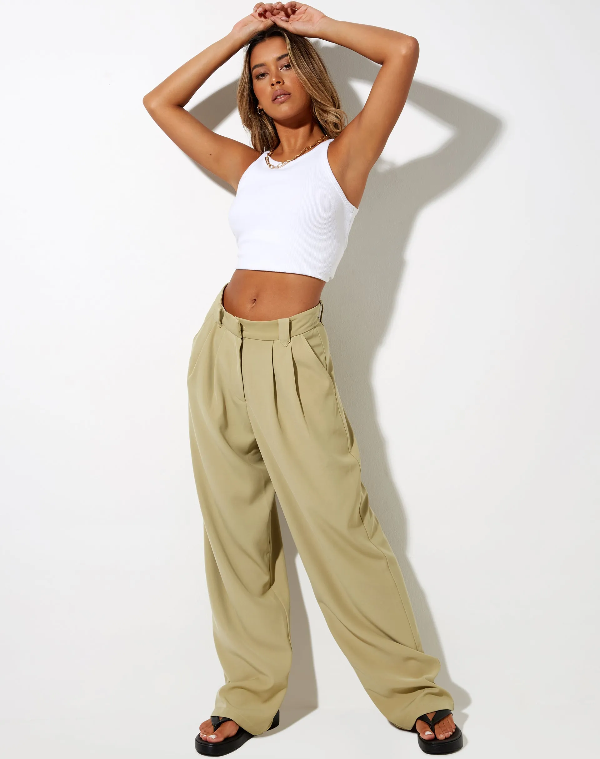 Sakila Trouser in Green