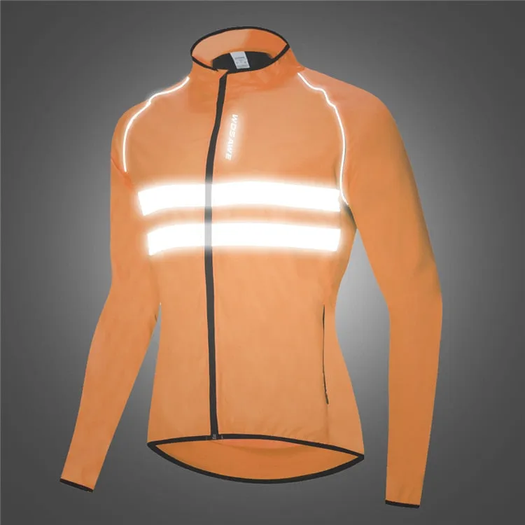 Ultralight Reflective Men's Cycling Jacket Waterproof Windproof