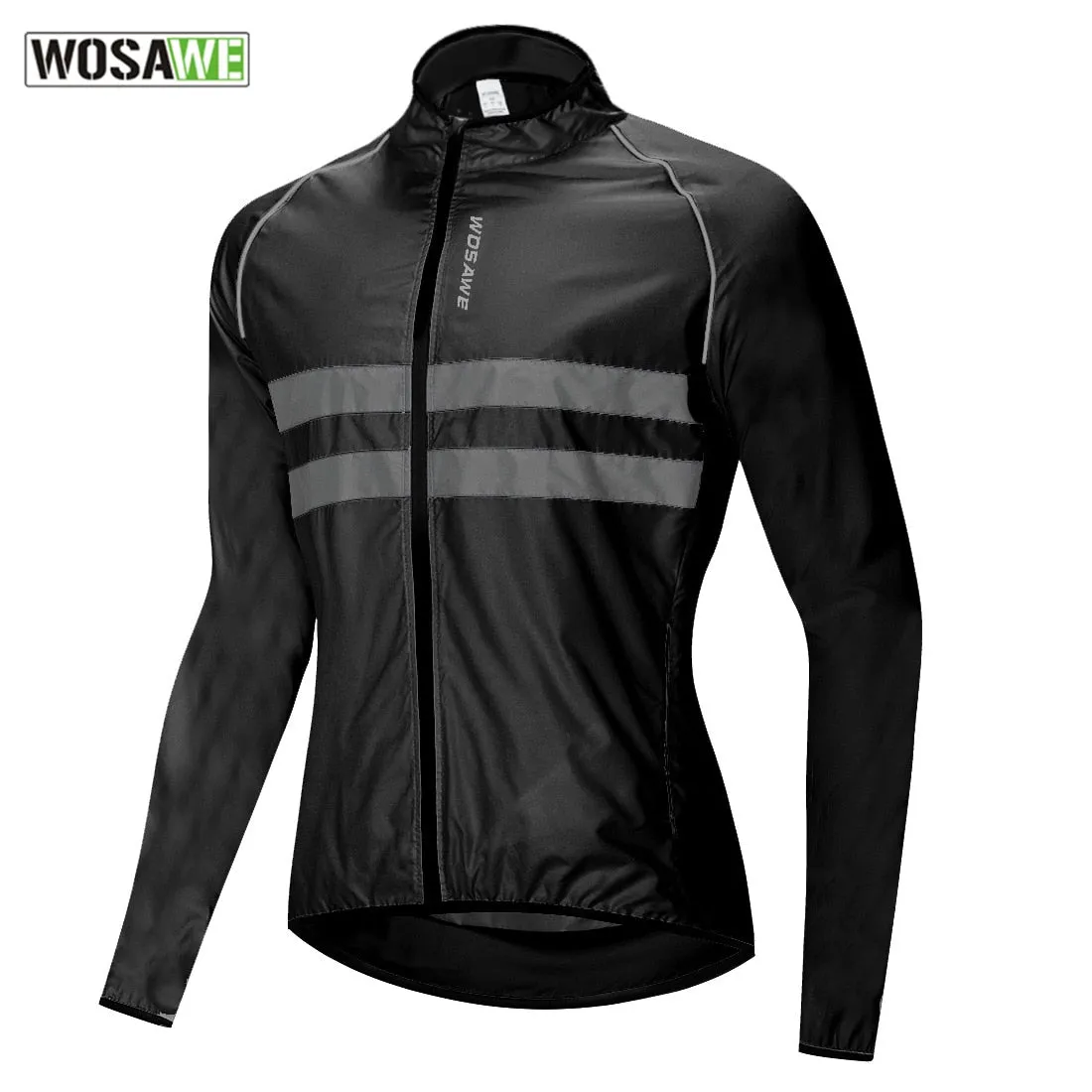 Ultralight Reflective Men's Cycling Jacket Waterproof Windproof