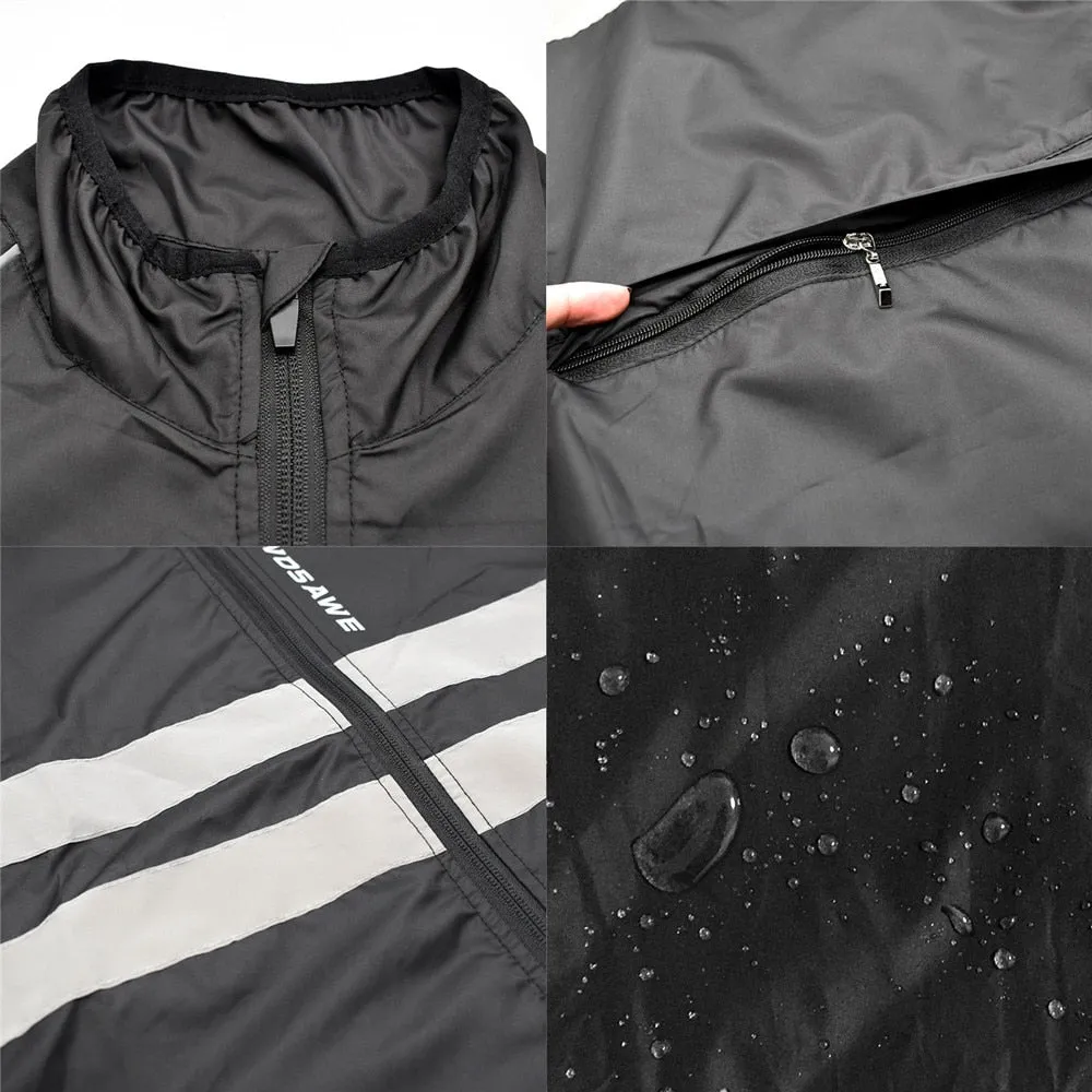 Ultralight Reflective Men's Cycling Jacket Waterproof Windproof