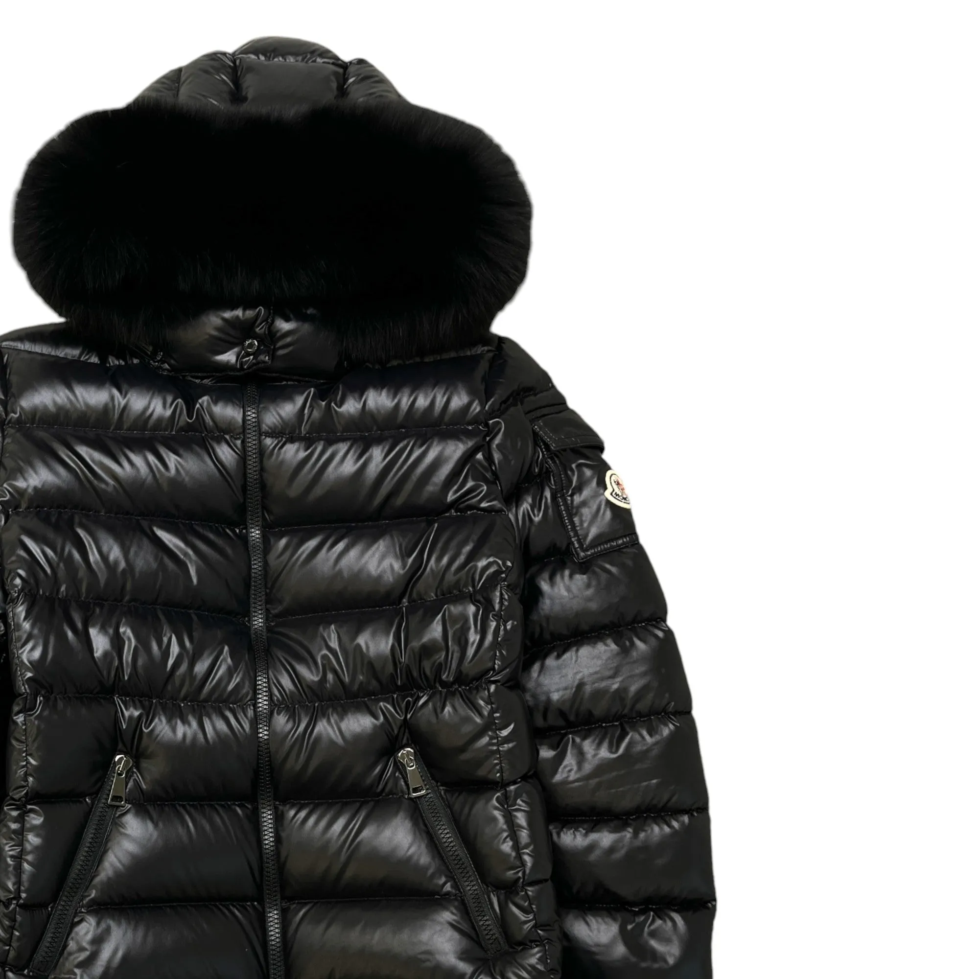 Women's Badyfur Down Jacket Black Size 3 / UK 14