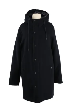 Wool Dress Coat W/ Removable Down Insert